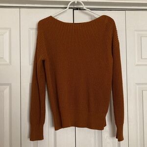 Kenneth Cole Women's Rust Boatneck Sweater